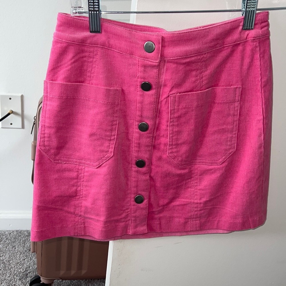 Corduroy skirt